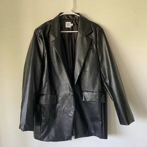 Princess Polly Jocelyn Jacket / Black / Curve